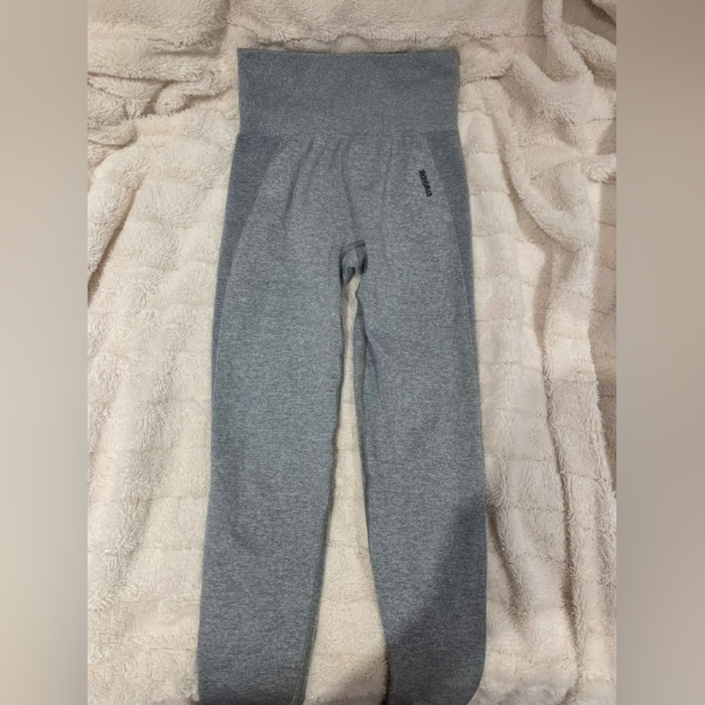 Hugh Waisted Grey Gymshark Leggings